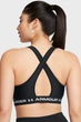 Жіночий чорний топ UA Crossback Mid Bra Under Armour XXL 1361034-006 - зображення 5