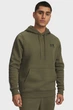 Чоловіче оливкове худі UA Icon Fleece HD Taping Under Armour L 1389356-391 - изображение 1