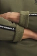 Чоловіче оливкове худі UA Icon Fleece HD Taping Under Armour L 1389356-391 - изображение 3