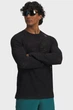 Чоловічий чорний лонгслів UA Halo Jacquard LS-BLK Under Armour S 6011055-008 - зображення 1