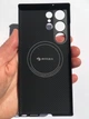 Чехол Pitaka MagEZ MagSafe Case 3 1500D для Samsung Galaxy S23 Ultra (S918) Twill Black/Grey KS2301U - изображение 3