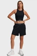 Жіночий чорний топ UA Meridian Rib Branded Tank Under Armour M 1389641-001 - зображення 2