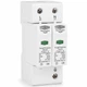 Пристрій захисту від імпульсних перенапруг TOMZN TZG40-C 2P 275V 20–40kA AC ПЗІП тип 2 - зображення 1