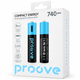 Акумуляторні батарейки Proove Compact Energy AAA 2 шт, Li-ion, 1.5 В, USB Type-C - изображение 6