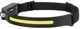 Latarka czołowa akumulatorowa Rebel Light z czujnikiem ruchu 5 W COB + 3 W LED 350 lm USB-C (URZ0935) - obraz 4