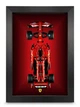 Настенная LED рамка-подставка с подсветкой для конструктора LEGO Technic Ferrari Formula 1 - изображение 1