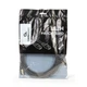 Патч-корд 0.25м, S/FTP, cat 8, литий, 50u", CU, AWG 27, LSZH, black Cablexpert (PP8-LSZHCU-BK-0.25M) - зображення 3
