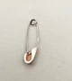 Брошка серебряная с коралом 1,7 г - изображение 3
