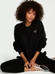 Костюм Victoria's Secret Iconic Fleece Relaxed L чорний - изображение 2