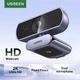 Веб-камера UGREEN 2K 2560×1440 30 FPS | USB, 2 микрофона, автоматическая коррекция освещения - изображение 1
