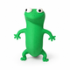 Іграшка Ящірка Том з мультфільму Стрибунці. 3D-Іграшка Lizard Tom Chill from Hoppers. - зображення 1