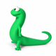 Іграшка Ящірка Том з мультфільму Стрибунці. 3D-Іграшка Lizard Tom Chill from Hoppers. - зображення 2
