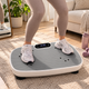 Віброплатформа для схуднення та фітнесу вібраційна платформа для домашніх тренувань вібротренажер для всього тіла з цифровим дисплеєм та масажем стоп - изображение 5