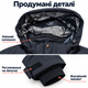 Куртка зимняя для мальчика ZGH мембранная с системой куртка-рюкзак, Черный, 164 - изображение 3