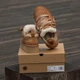 Угги жіночі Lowmel Sneaker Platform Chestnut натуральна замша та овчина 37р рудий - изображение 10