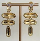 Женские сережки Фрагменты jewelry Малиновые - изображение 9