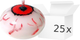 Zestaw świec pływających PartyDeco Oko 4 cm 25 szt. (ZES5901157442994) - obraz 1