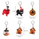 Брелок на Хэллоуин Halloween, набор 6 шт, тематический сувенир - изображение 2