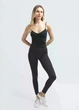 Жіноча безшовна майка з ефектом бра Giulia CAMISOLE BRA EFFECT S/M Black, топ з мікрофібри на тонких бретелях - зображення 2