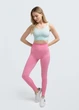 Безшовний топ в рубчик на широких бретелях Giulia TOP RIB L/XL Green-mint, мікрофібра, спортивний, жіночий - зображення 4