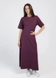 Жіноча бавовняна сукня максі Giulia STREET STYLE 8720/010 L Violet-grape, А-силует, повсякденна, фіолетова - зображення 1