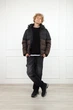 Куртка коротка зимова чоловіча YUKI чорний 52 ЦБ-00298260 - зображення 2