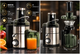 Соковыжималка центробежная Royalty Line RL-PJ19003 1000 Вт 4 в 1 Электрическая соковыжималка для овощей и фруктов с блендером - изображение 3
