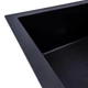 Кухонная гранитная мойка 780×430 мм VALESO с крылом чёрная SOLID 7843 - изображение 6
