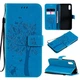 Чехол для Xiaomi Redmi 9A (рисунок кот и дерево) Light Blue (17080-0B) - изображение 1