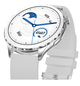 Женские смарт-часы Smart Watch Silver, измерение пульса, 10 спортивных режимов, белые - изображение 8