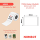 Етикетки NIIMBOT T40*60-125Red&BLK (Dual-Color) (1EA04074502) - зображення 2