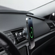 Компактний магнітний автотримач MagSafe Proove Light Circle із бездротовою зарядкою 15W - зображення 3