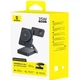 Бездротова зарядна станція Baseus PicoGo AF21 3-в-1 Qi2.2 35W з кабелем Type-CtoType-C 1м Чорний (707160001) - зображення 6