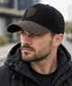 Мужская Зимняя Бейсболка PasKat из Шерсти с Ушами (Черная с Коричневым Козырьком) размер M (58-59 см) - изображение 9