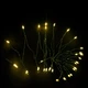 Светодиодная гирлянда роса конский хвост 1800 LED 20 нитей 3 м на елку и искусственные деревья пульт ДУ 8 режимов гибкая основа Garlando теплое желтое свечение - изображение 9