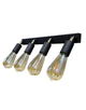 Светильник настенный бра 100lamp Loft Е-27 металл, черный (NL 1222-4) - изображение 1