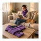 Шарф intelligent heating фіолетовий, чорний UKC intelligent heating scarf (53084-33172_325) - изображение 2