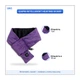 Шарф intelligent heating фіолетовий, чорний UKC intelligent heating scarf (53084-33172_325) - изображение 3