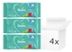 Набор Влажные салфетки Pampers Fresh Clean Baby Wipes 4х80 шт (8001841078052) - изображение 1