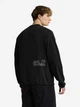 Свитшот утепленный мужской Jack Wolfskin Solace Crewneck A66701_6000 2XL Черный (4064886766661) - изображение 2