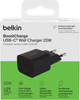 Ładowarka sieciowa Belkin 25W USB-C PD PPS Black (WCA012KQBK) - obraz 4
