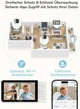 Відеоняня з камерою GHB BABY6T 2K екран 5" Wi-Fi нічне бачення датчик руху двосторонній зв'язок біла УЦІНКА (SKU-620) - изображение 9