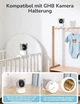 Відеоняня з камерою GHB BABY6T 2K екран 5" Wi-Fi нічне бачення датчик руху двосторонній зв'язок біла УЦІНКА (SKU-620) - изображение 10