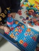 Дитячий конструктор мозаїка з шуруповертом 254 деталі розвивальний інтерактивний ігровий набір для дітей для складання та творчості - зображення 5
