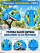 Шлем детский велосипедный защита для самоката, роликов, скейта, велосипеда, для детей 3–8 лет Синий - изображение 3