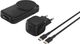 Магнітний зарядний пристрій Belkin UltraCharge 2-in-1 Qi2 Square Magnetic Charger 25W Black (WIZ038KQBK) - зображення 4