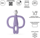 Прорізувач Matchstick Monkey Мавпочка Фіолетовий (MM-ONT-014) (705604684808) - зображення 3