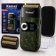 Електробритва Kemei KM-2027 1400 мА·год, 3 швидкості 6500–7500 об/хв, подвійна титанова сітка, IPX5, USB - изображение 2