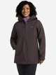 Пуховик зимовий короткий жіночий Jack Wolfskin Icecape 3IN1 Down JKT W RDS A65266-I0159 S Фіолетовий (4064886779982) - зображення 2