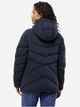 Пуховик зимний короткий женский Jack Wolfskin Marienplatz JKT W 1207611-1010 XL Темно-синий (4064993898576) - изображение 2